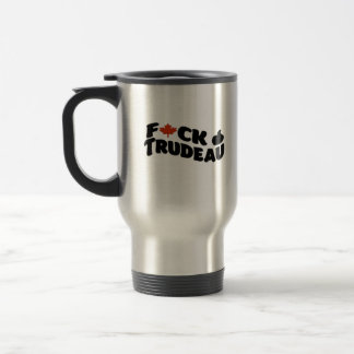 Caneca de viagem F*CK TRUDEAU