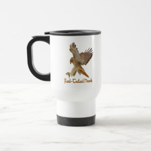 Caneca de Viagem Falcão-de-cauda-vermelha