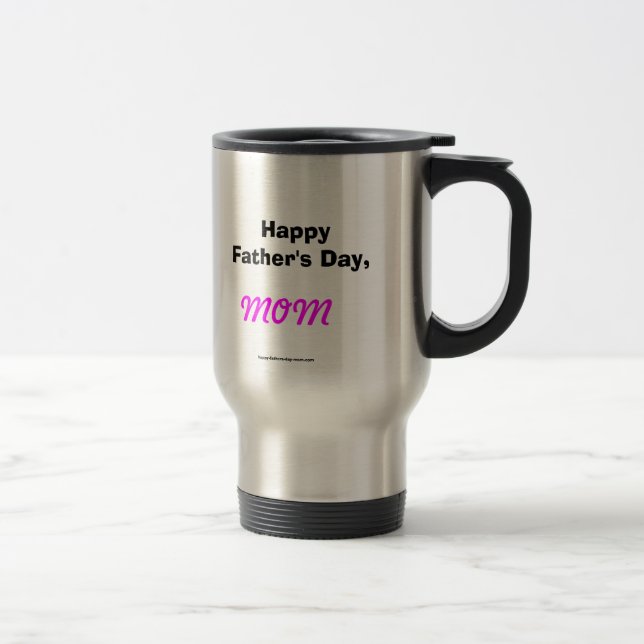 Caneca de viagem feliz da mamã do dia dos pais (Direita)