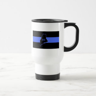 Caneca de viagem fina de Maine Blue Line