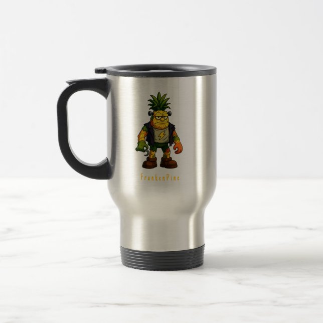 Caneca de viagem FrankenPine - Império do Abacaxi (Esquerda)