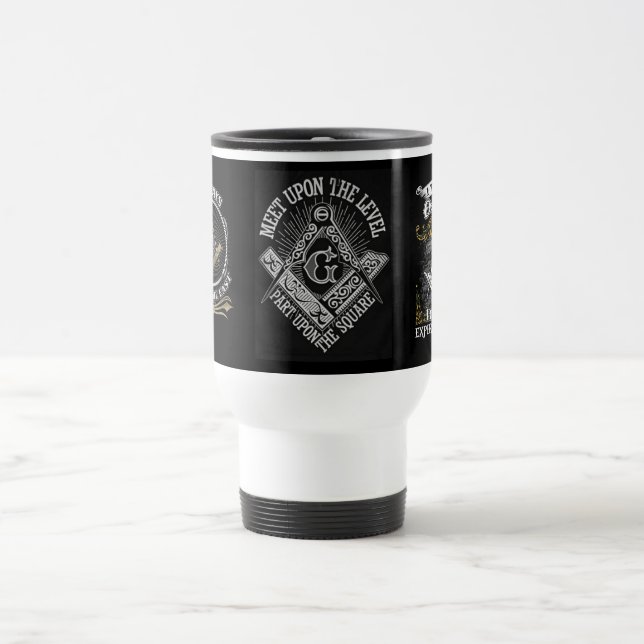 Caneca de viagem Freemason (Centro)