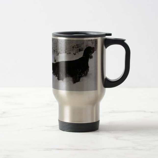 Caneca de Viagem Gordon Setter (Direita)