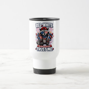Caneca de Viagem Guaxinim de Fogos de Artifício 4