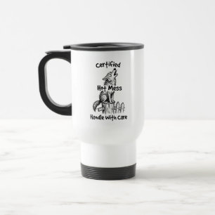 Caneca de Viagem Howling Wolf para Deslocamento Di