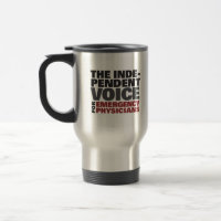 Caneca de viagem independente da voz