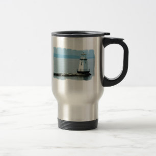 Caneca de viagem inoxidável do farol incomum