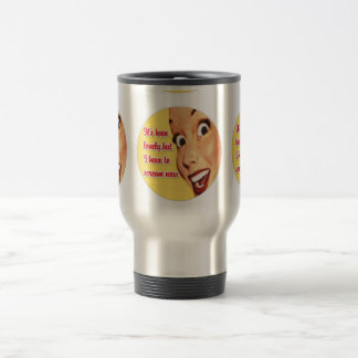 Caneca de viagem inoxidável do GRITAR retro
