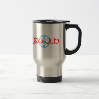 Caneca de viagem inoxidável retro do clube de