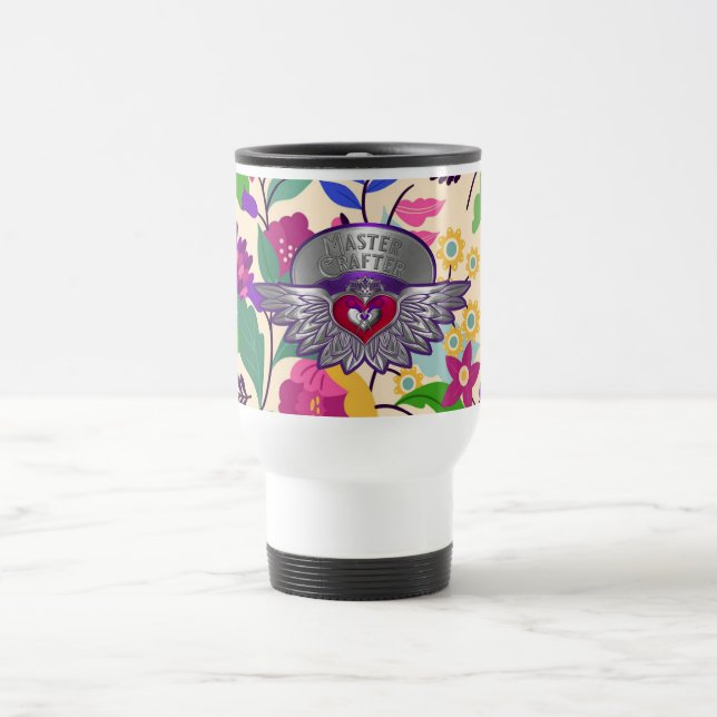 Caneca de Viagem Insígnia Mestre de Álbum de Recor (Centro)