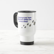 Caneca de viagem Inspiracional - Continuar Movendo