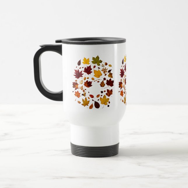 Caneca de viagem inspirada na natureza - 15oz (Esquerda)