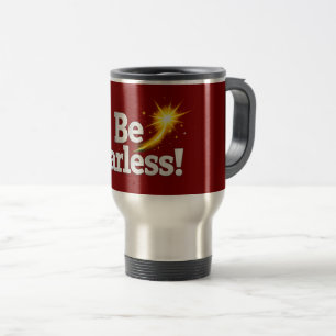 Caneca de Viagem Inspiradora Seja Sem Medo com Dou