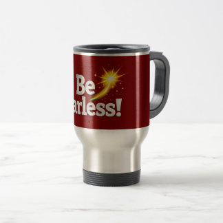 Caneca de Viagem Inspiradora Seja Sem Medo com Dou