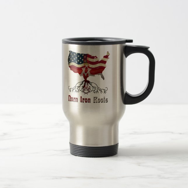 Caneca de viagem Irlandesa Norte Americana (Direita)