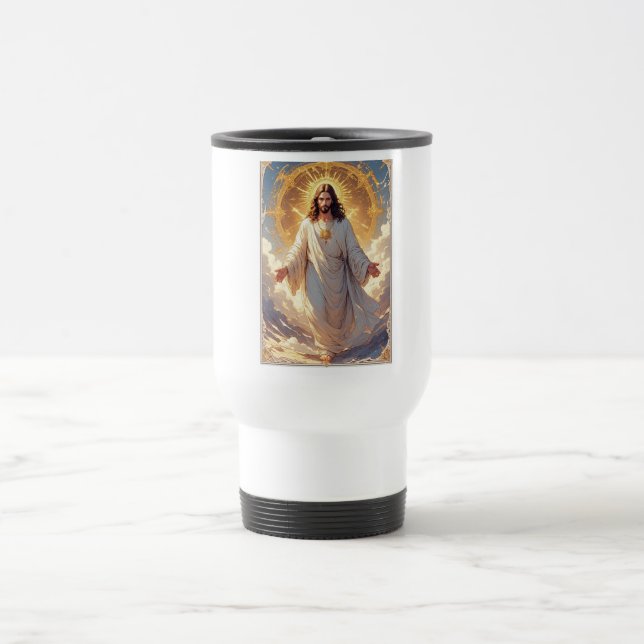 Caneca de Viagem Jessus Ascende (Centro)