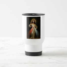 Caneca de viagem Jesus da Divina Misericórdia