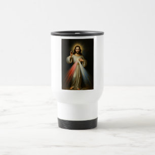 Caneca de viagem Jesus da Divina Misericórdia