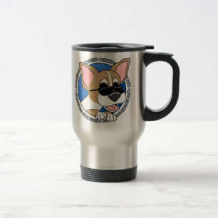 Caneca de viagem legal autêntica da chihuahua