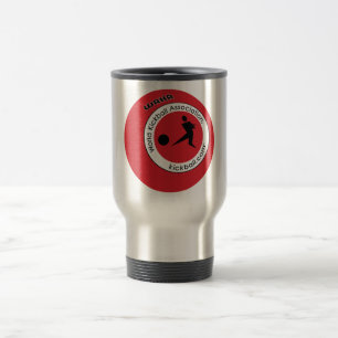 Caneca de viagem - logotipo de Kickball