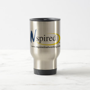 Caneca de viagem - logotipo de Nspired