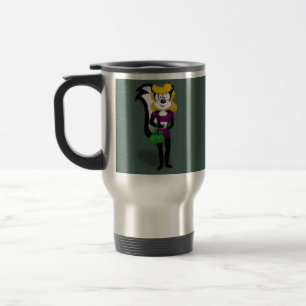 Caneca de viagem louca da jaritataca