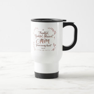 Caneca de Viagem MOM – Elegante Rótulo Rosa