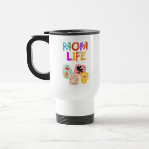 CANECA DE VIAGEM MOM LIFE - Alegria da Mãe