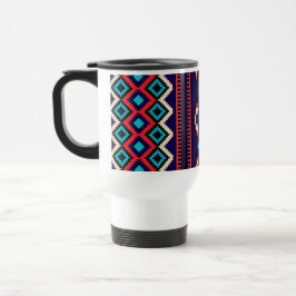 Caneca de Viagem Mosaico Roxo