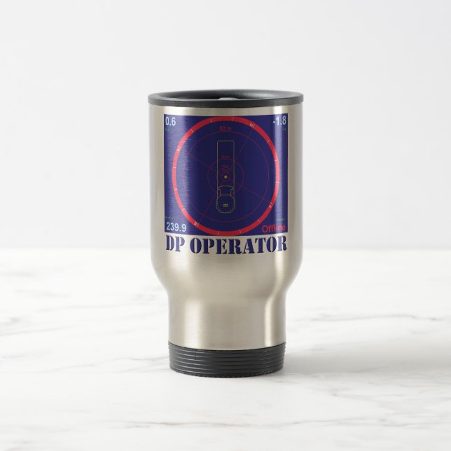 Caneca de viagem - operador do DP (Centro)