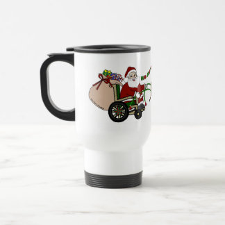 caneca de viagem - Papais noeis para cadeiras de r