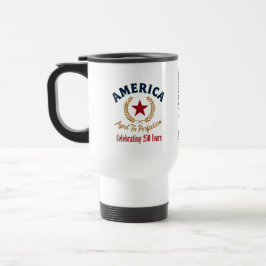 Caneca de Viagem para o 250º Aniversário da Améric