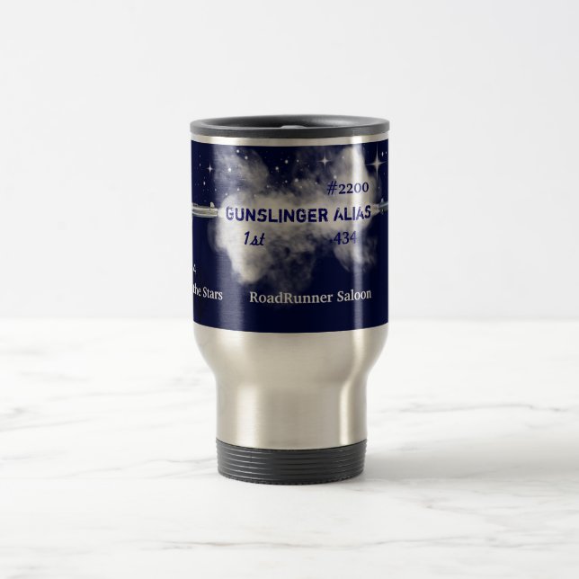 Caneca de viagem para o evento de tiro (Centro)