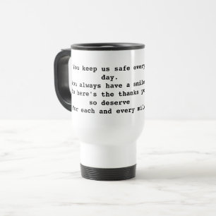 Caneca de viagem para o Guia de Barramento Escolar