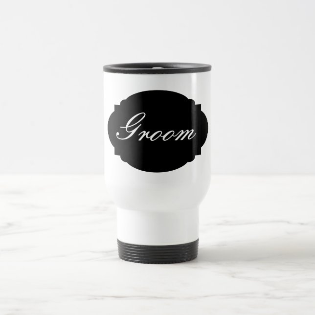 Caneca de Viagem para o Noivo (Centro)