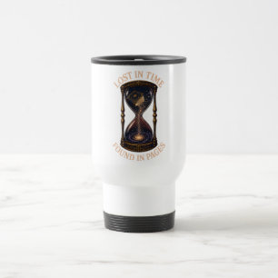 Caneca de Viagem Perdido no Tempo Encontrado em Pá