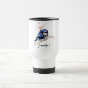 Caneca de viagem Personalizada de Pássaro Azul Br