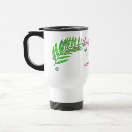 Caneca de viagem personalizada do Fireweed e do
