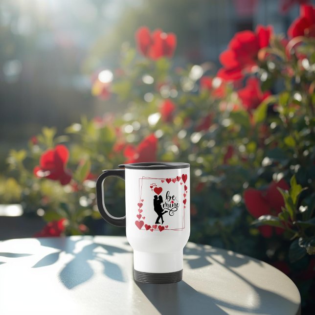 Caneca de Viagem Personalizada Love Vibes (Criador carregado)