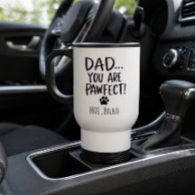 Caneca de Viagem Personalizada para Pai de Cachorr