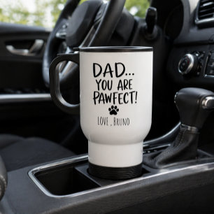 Caneca de Viagem Personalizada para Pai de Cachorr