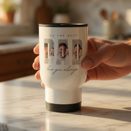Caneca de Viagem Personalizada para Papai com Foto