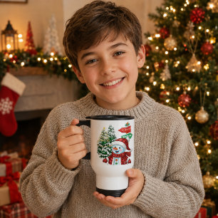 Caneca de Viagem Personalizada - Winter Wonderland