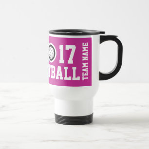Caneca de viagem personalizável de Volei