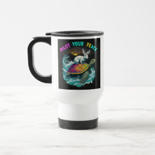 caneca de viagem "Piloto sua paz"