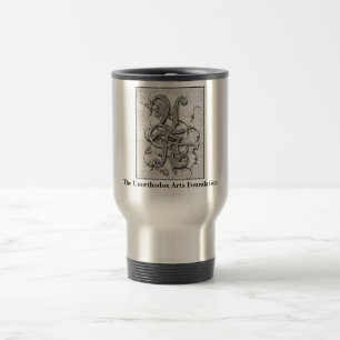 Caneca de viagem pouco convencional das artes