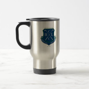 Caneca de viagem preta do clube do lago (destro)