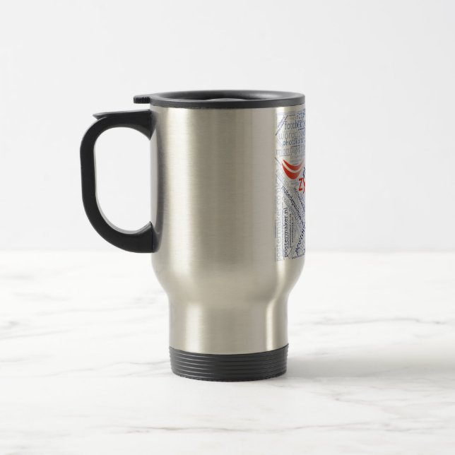 Caneca de Viagem (quadrada) (Esquerda)