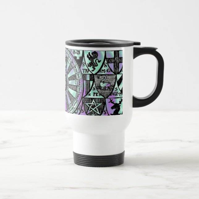 Caneca de viagem redonda do Rei Arthur (Direita)