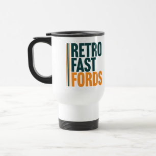 Caneca de Viagem Retro Fast Fords